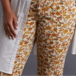 ANTHROPOLOGIE Pilcro The Icon Corduroy Flare Pants 32